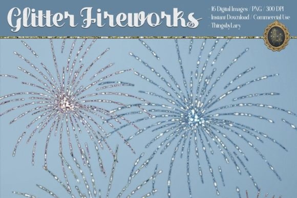 Download Glitter Glowing Fireworks PNG Images - Images Collection