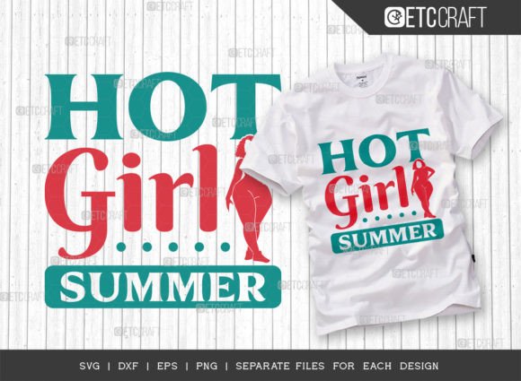 Download Hot Girl Summer SVG Cut File, Beach Life - Premium Resources